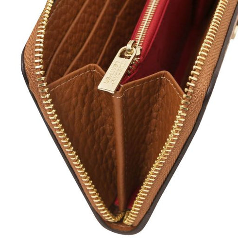 Financier - Exclusive zip around leather wallet